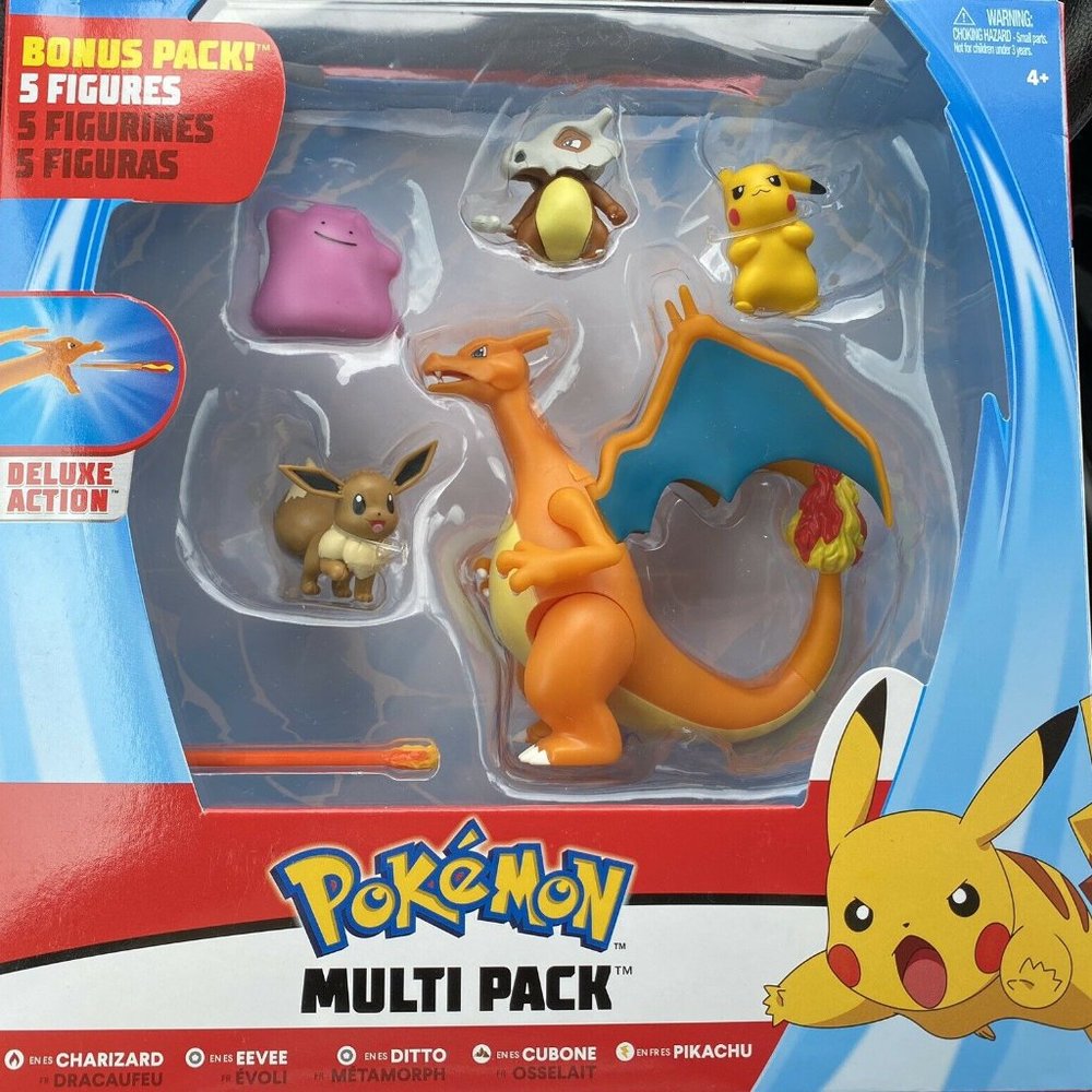POKEMON Charizard Eevee Ditto Cubone Pikac…